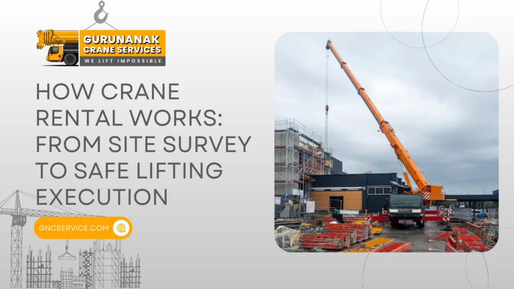 How Crane Rental Works: From Site Survey to Safe Lifting Execution