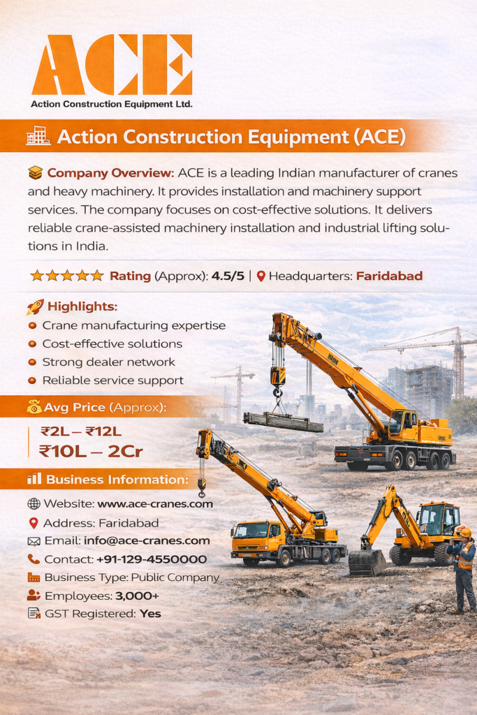 Action Construction Equipment (ACE)