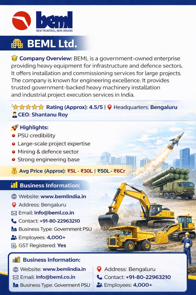 BEML Ltd.