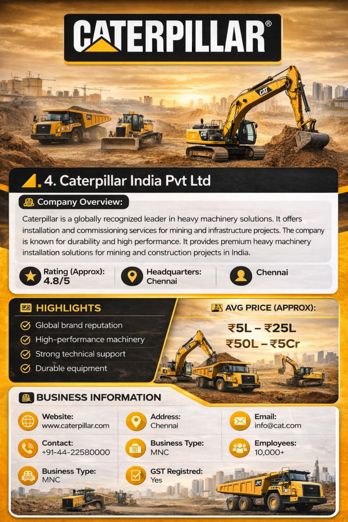Caterpillar India Pvt Ltd