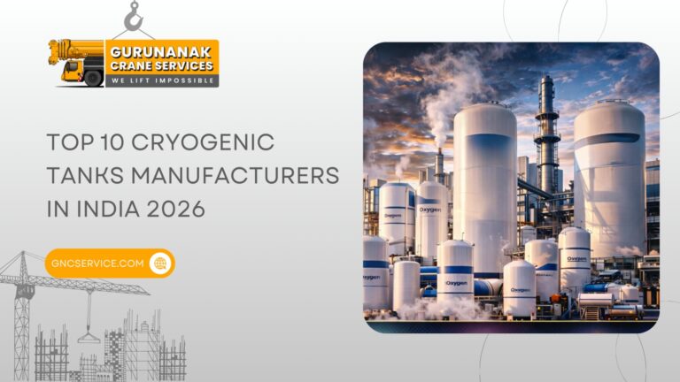 Top 10 Cryogenic Tanks Manufacturers in India 2026