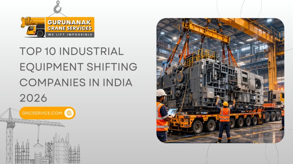 Top 10 Industrial Equipment Shifting Companies in India 2026