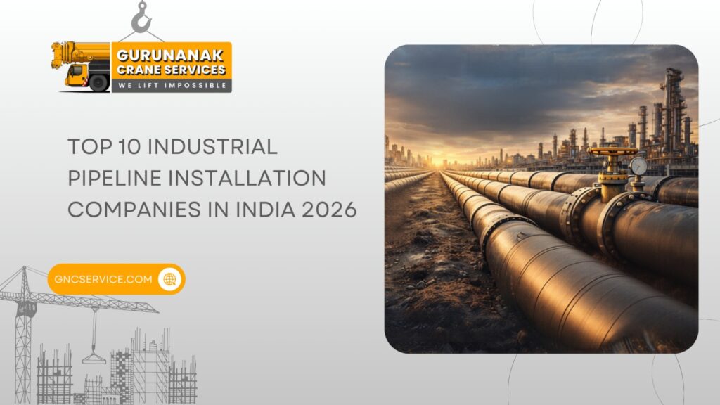 Top 10 Industrial Pipeline Installation Companies in India 2026