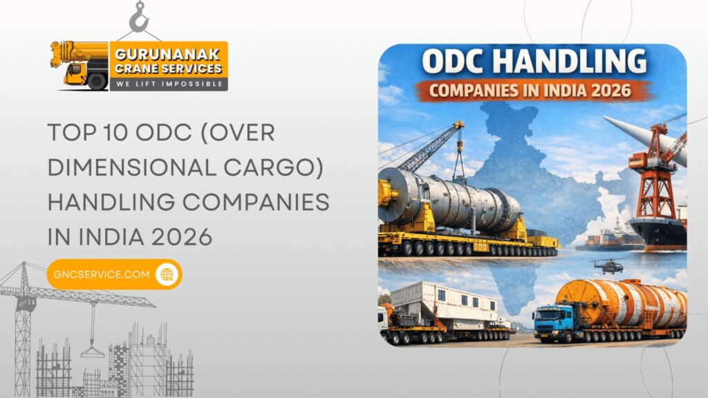 Top 10 ODC (Over Dimensional Cargo) Handling Companies in India 2026