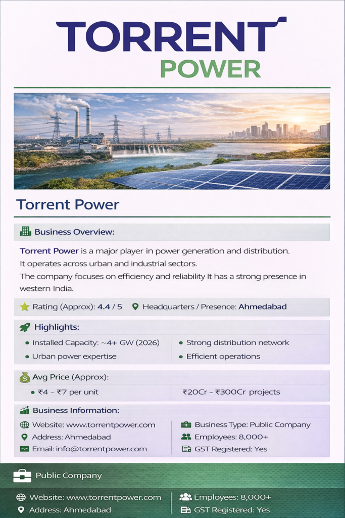 Torrent Power Power Plant Company 