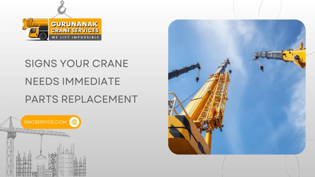 Signs Your Crane Needs Immediate Parts Replacement